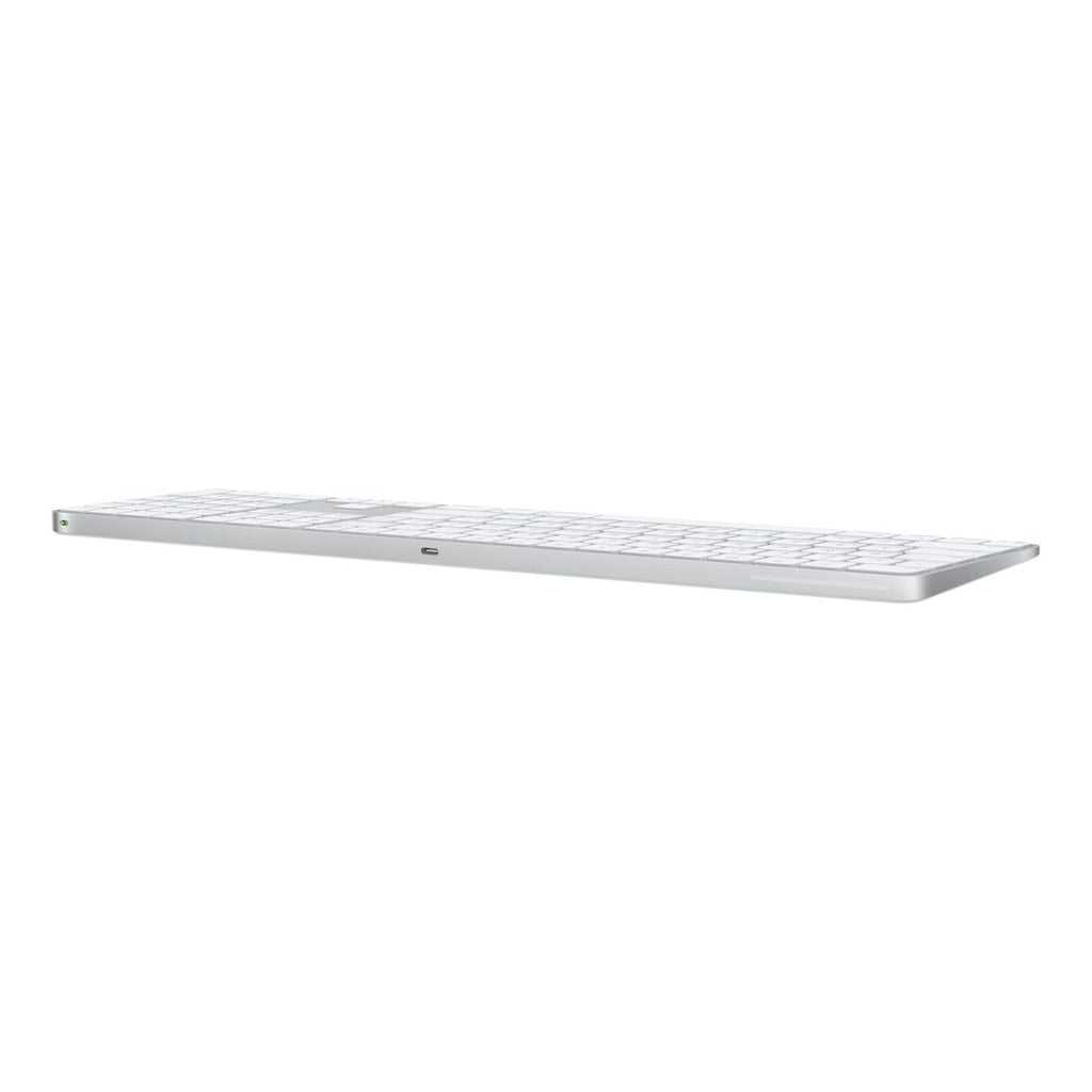 Apple Magic Keyboard with Touch ID and Numeric Keypad for Mac Models with Apple Silicon - US English - White Keys, Bluetooth, Bluetooth