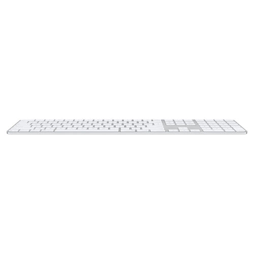 Apple Magic Keyboard with Touch ID and Numeric Keypad for Mac Models with Apple Silicon - US English - White Keys, Bluetooth, Bluetooth
