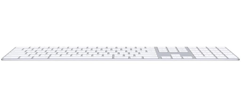 Apple Magic Keyboard with Numeric Keypad: Wireless, Bluetooth, Rechargeable. Works with Mac, iPad, or iPhone; US English - White