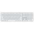 Apple Magic Keyboard with Touch ID and Numeric Keypad for Mac Models with Apple Silicon - US English - White Keys, Bluetooth, Bluetooth