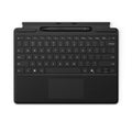 Microsoft Surface Pro Keyboard with Pen Storage, Compatible with Copilot+ (11th Edition), Surface 9 and 8, Alcantara Material, Black
